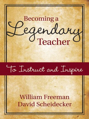 cover image of Becoming a Legendary Teacher